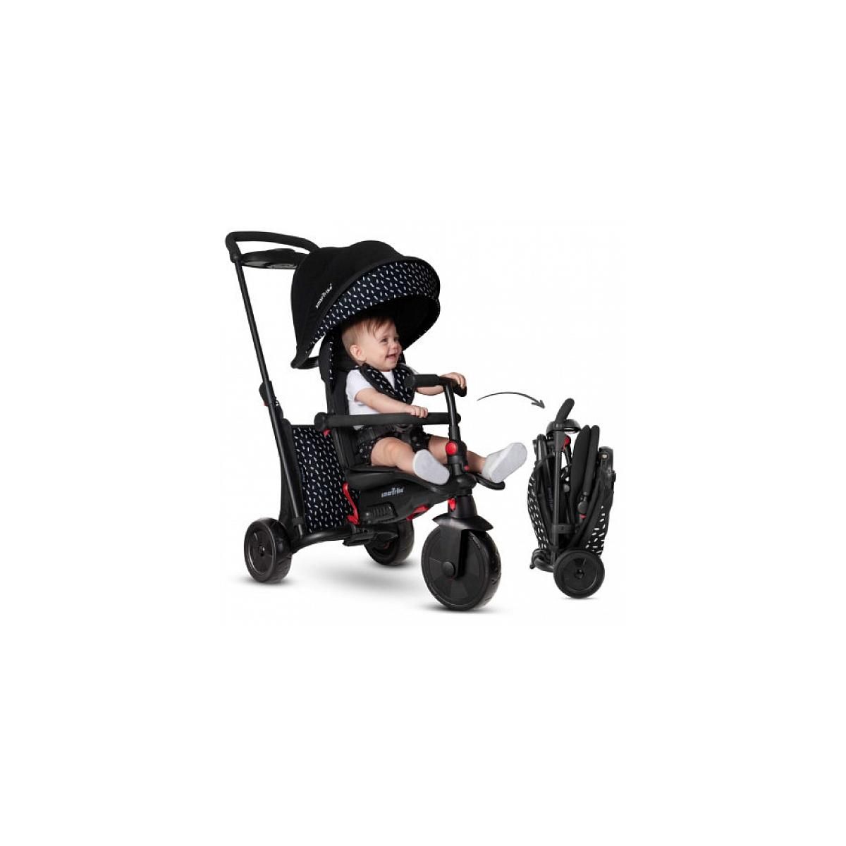 SMARTRIKE Trike Evolutif Pliable SmarTfold 600S Noir