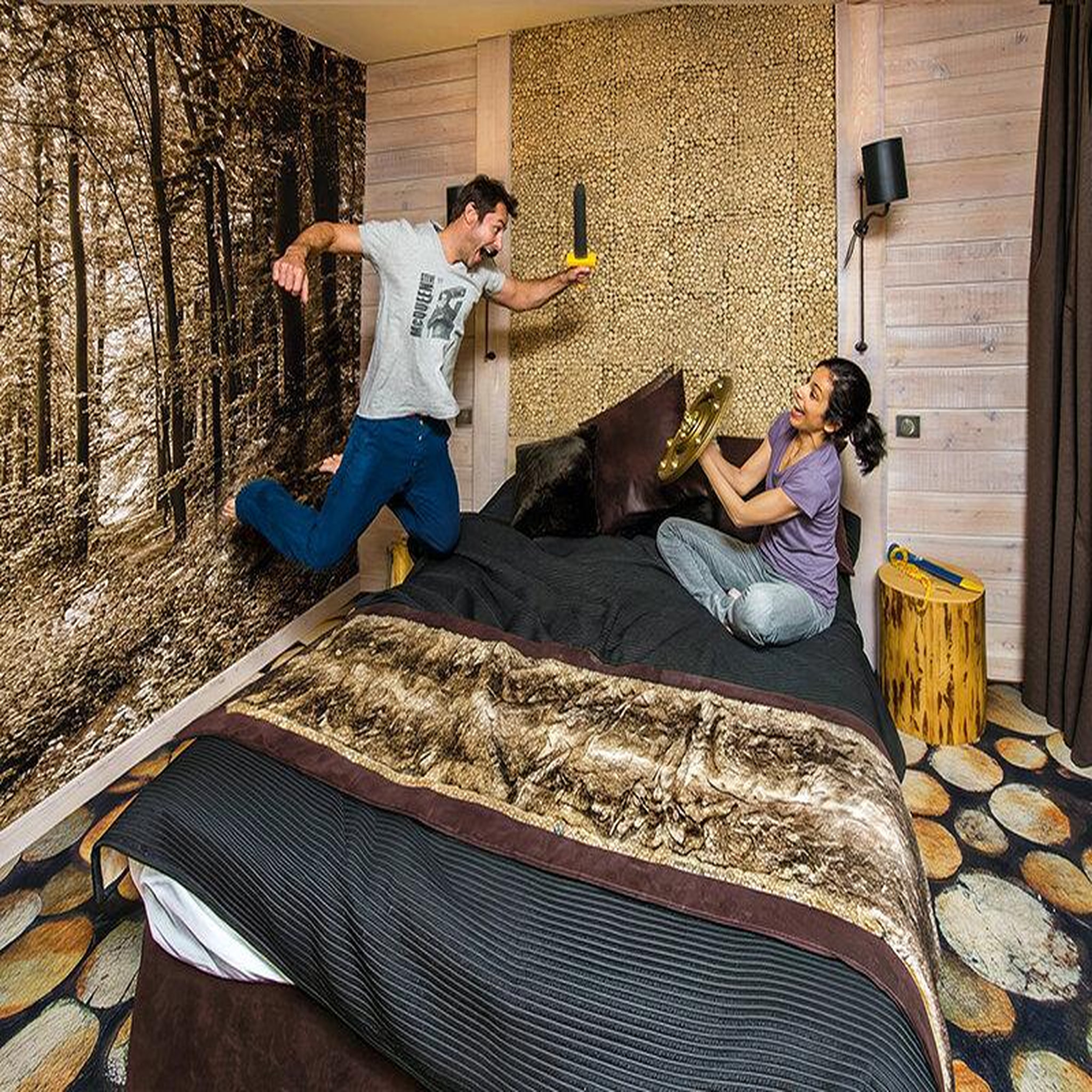Voir la diapositive 3 : Smartbox Séjour parc astérix : billets d'entrée pour 2 adultes haute saison (2 jours) et nuit à l'hôtel les trois hiboux - coffret cadeau séjour