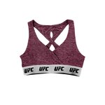 UFC Brassière à bretelles de sport et de crossfit - Femme - UFC - Violet - Taille XL