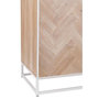 Voir la diapositive 5 : Paris Prix Armoire 2 Portes  Miraza  185cm Naturel & Blanc
