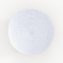 Voir la diapositive 3 : Rendez vous déco Pouf rond en jute, rayures blanches D40 cm-Billy