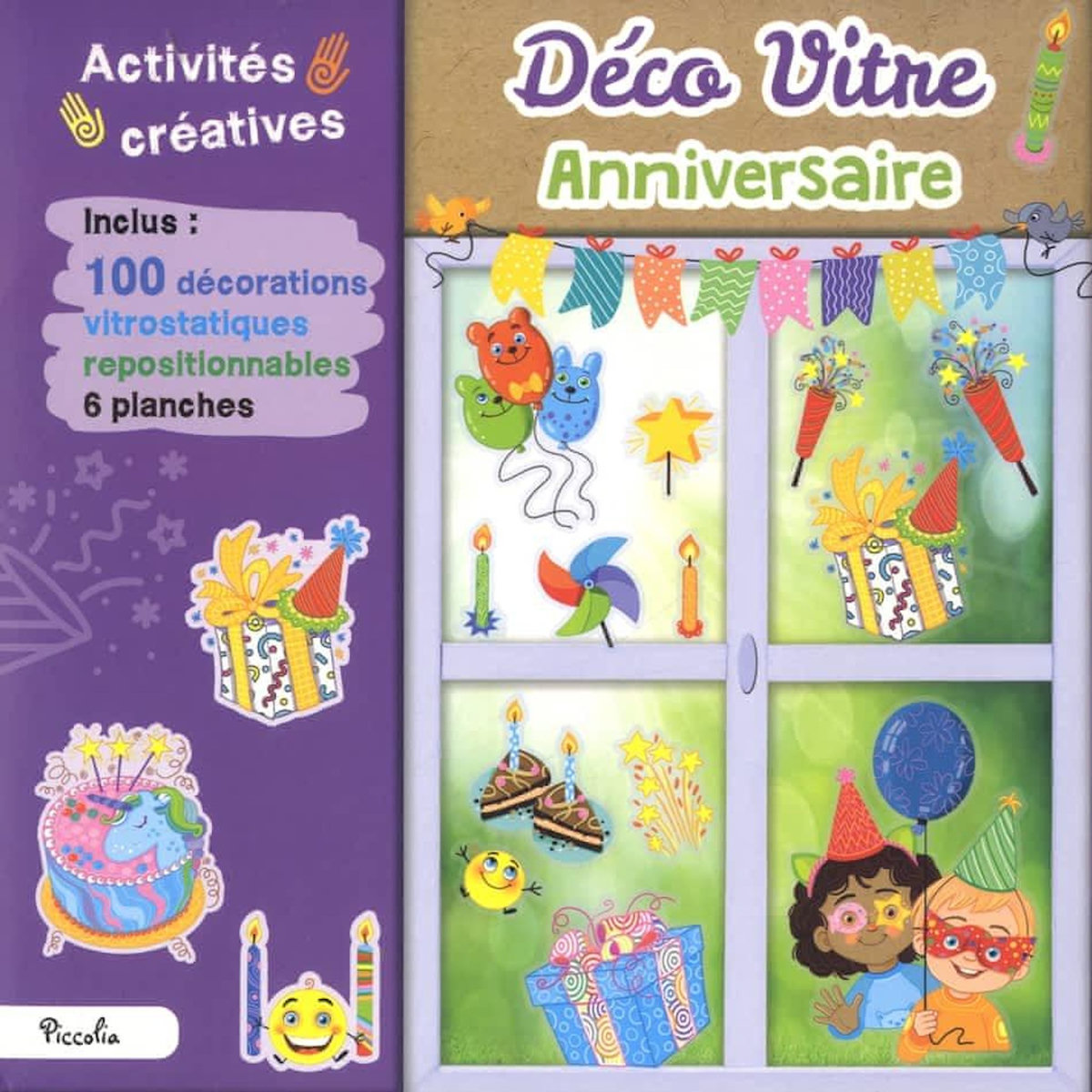 DECO VITRES ANNIVERSAIRE, Staiano Elena