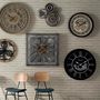 Voir la diapositive 5 : ATMOSPHERA Horloge Murale  Méca  61cm Noir