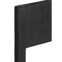 Voir la diapositive 4 : Paris Prix Miroir Mural en Bois  Hiram  90cm Noir
