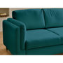 Voir la diapositive 3 : LISA DESIGN Brooke - canapé 3 places - convertible - en velours