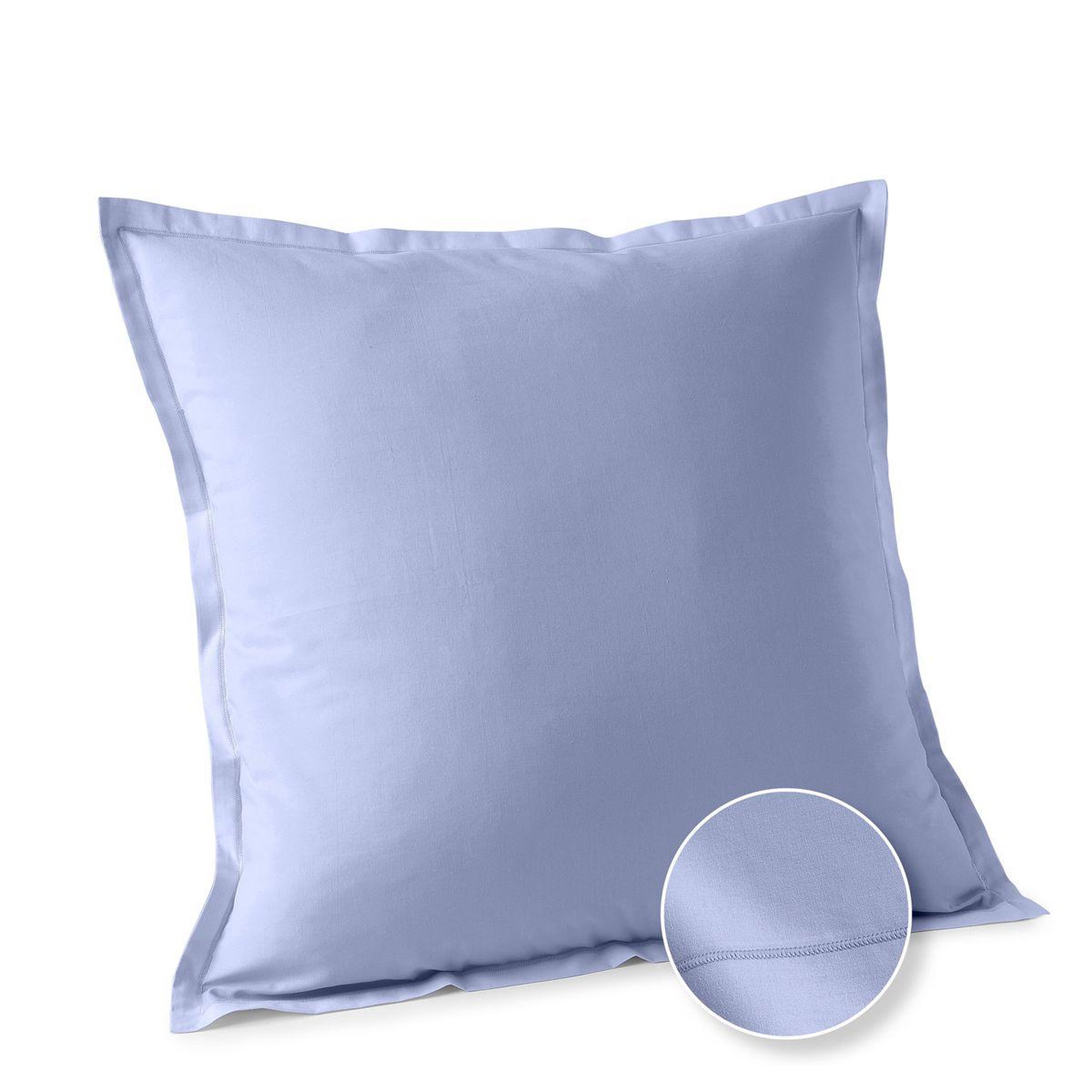 Voir la diapositive 1 : ACTUEL Taie d'oreiller unie en coton 57 fils - collection permanente