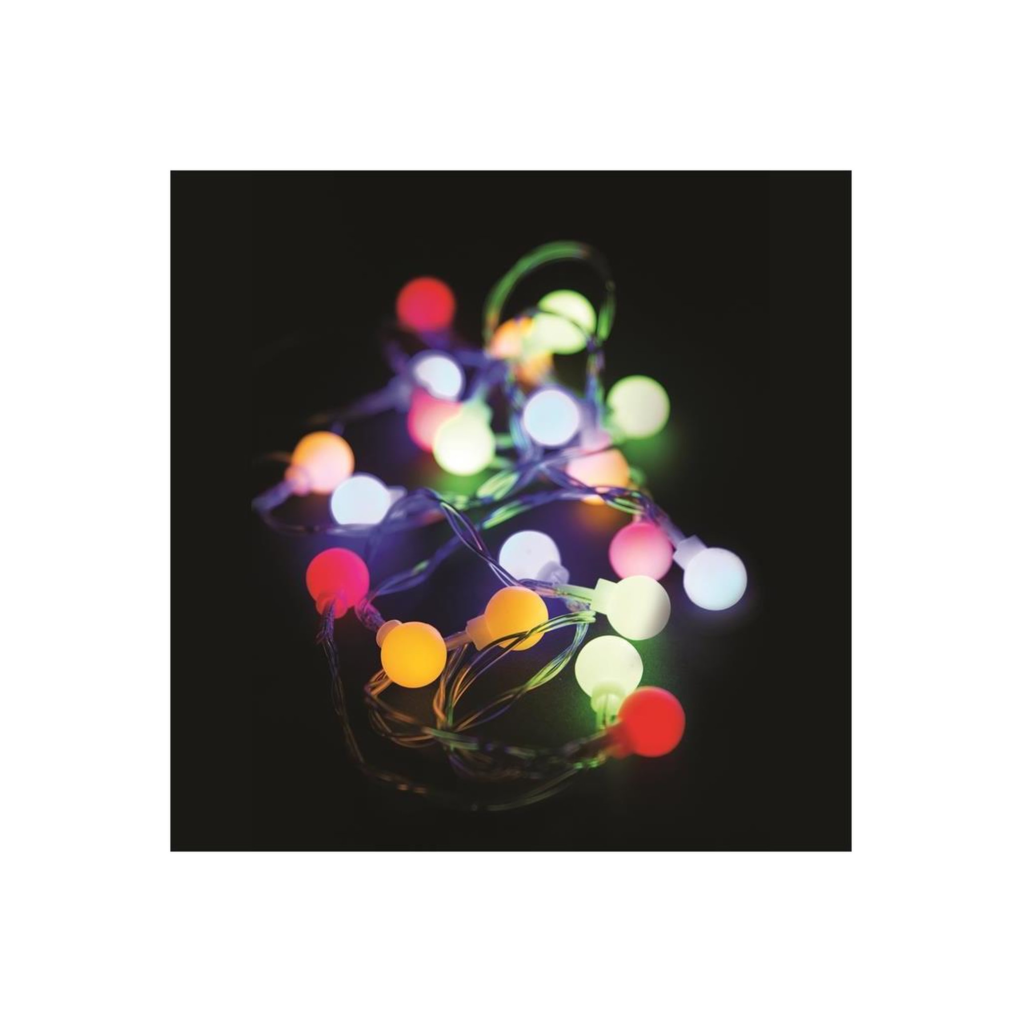 Voir la diapositive 3 : The Home Deco Factory Guirlande lumineuse à led  20 led  multicolore