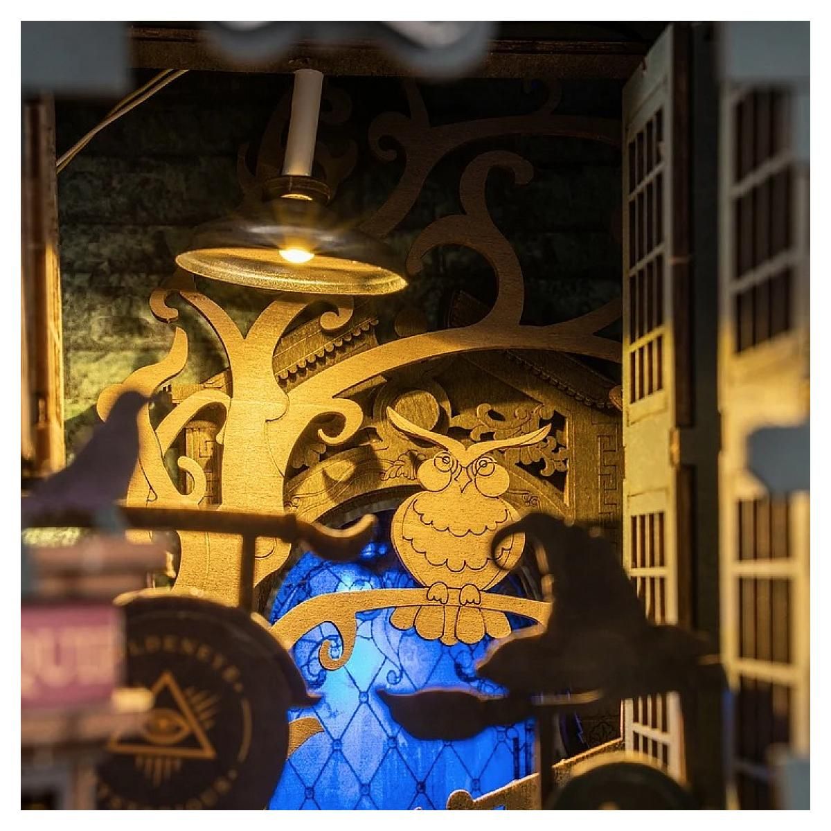 ROBOTIME Serre livre en bois Magic House