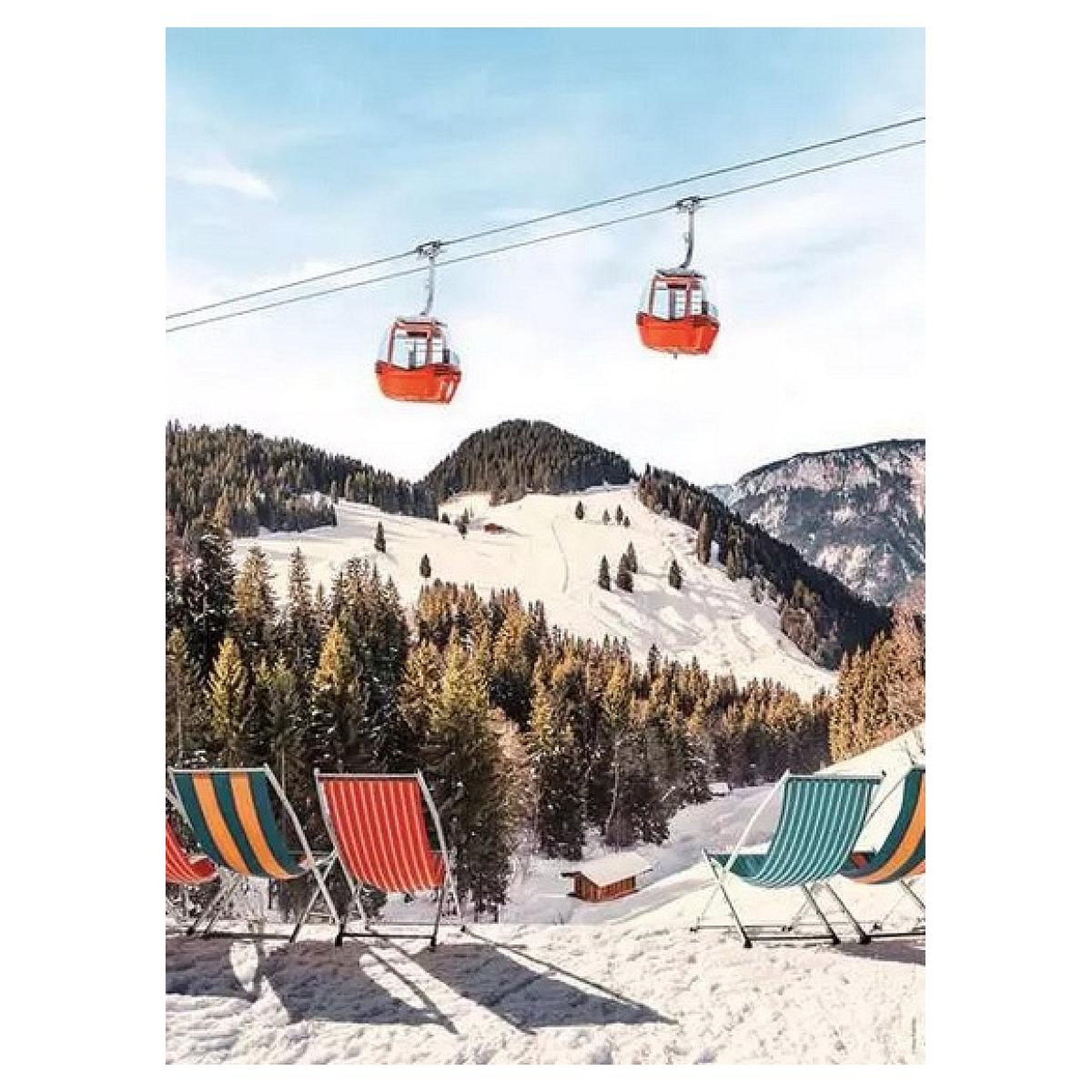 Voir la diapositive 2 : RAVENSBURGER Puzzle 500 pieces Les Alpes par Paul Fuentes