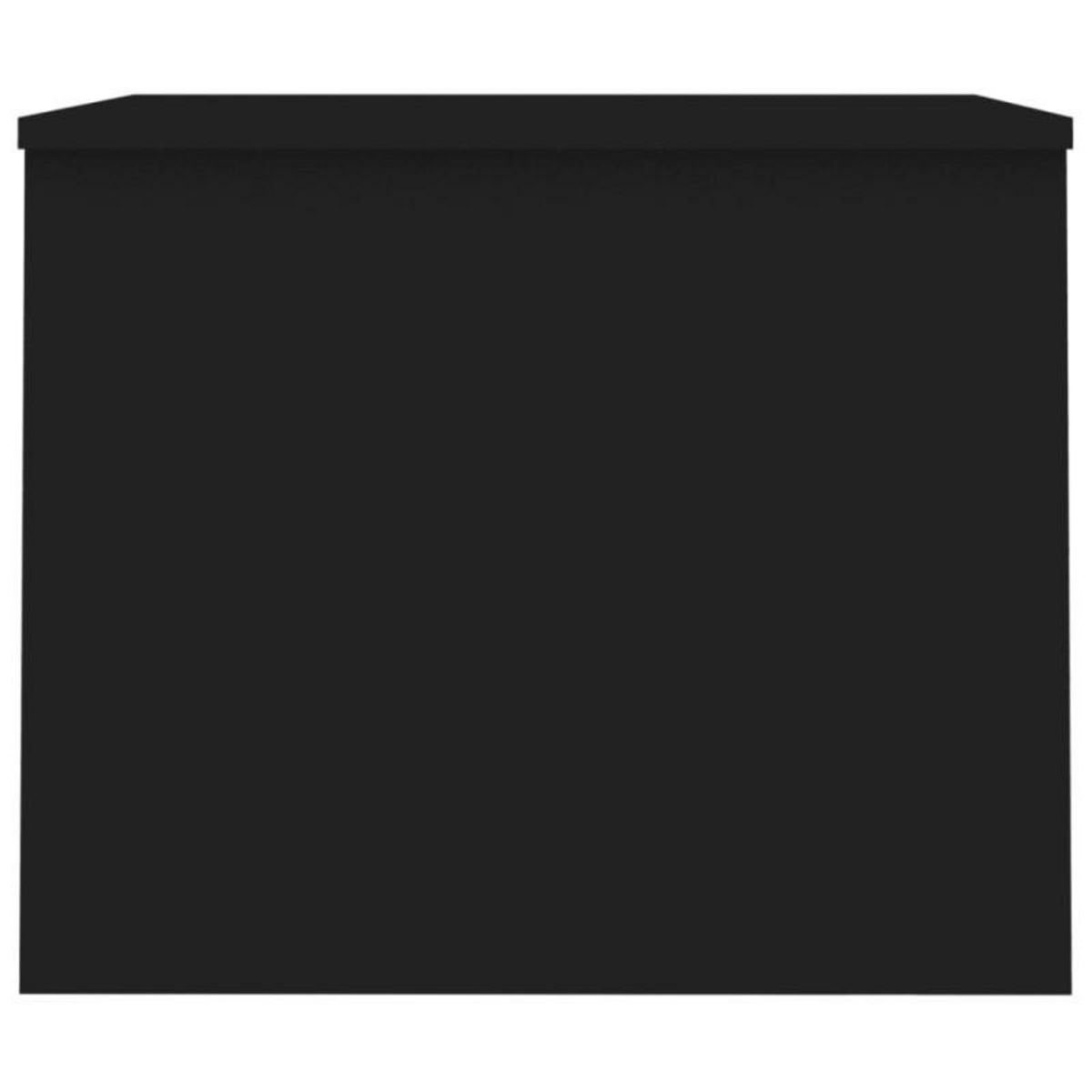 VIDAXL Table basse noir 80x50,5x41,5 cm bois d ingénierie