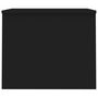 Voir la diapositive 5 : VIDAXL Table basse noir 80x50,5x41,5 cm bois d ingénierie