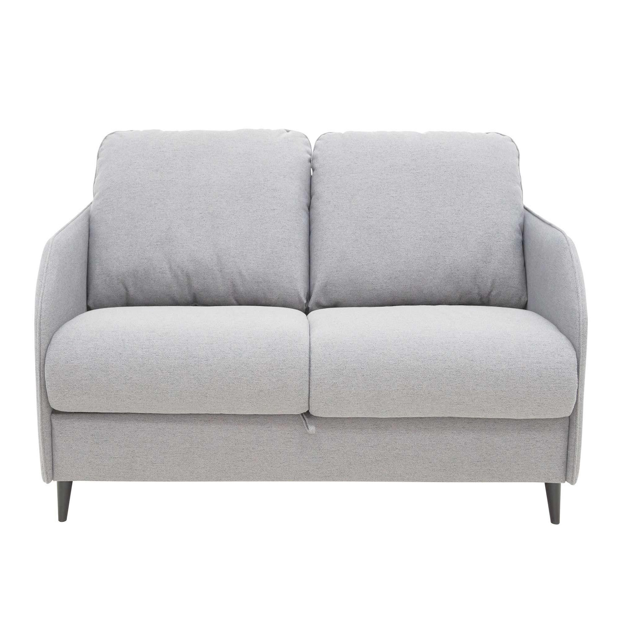 Voir la diapositive 5 : BEST MOBILIER Cosmos - canapé 3 places convertible express couchage quotidien 140 cm matelas 11 cm en tissu