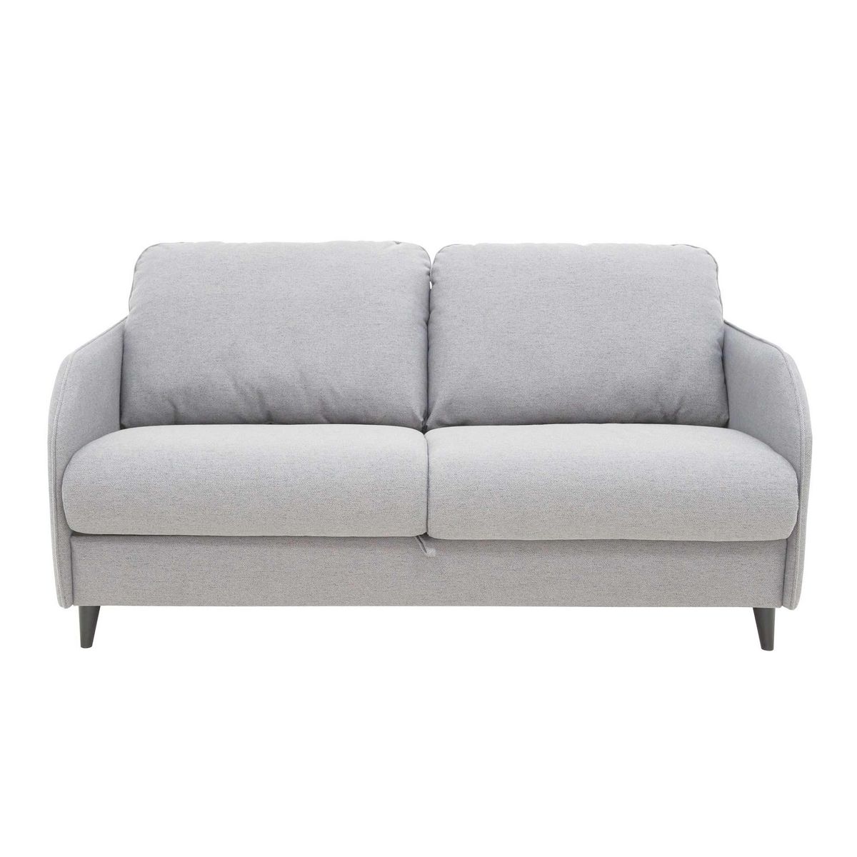 BEST MOBILIER Cosmos - canapé 3 places convertible express couchage quotidien 140 cm matelas 11 cm en tissu