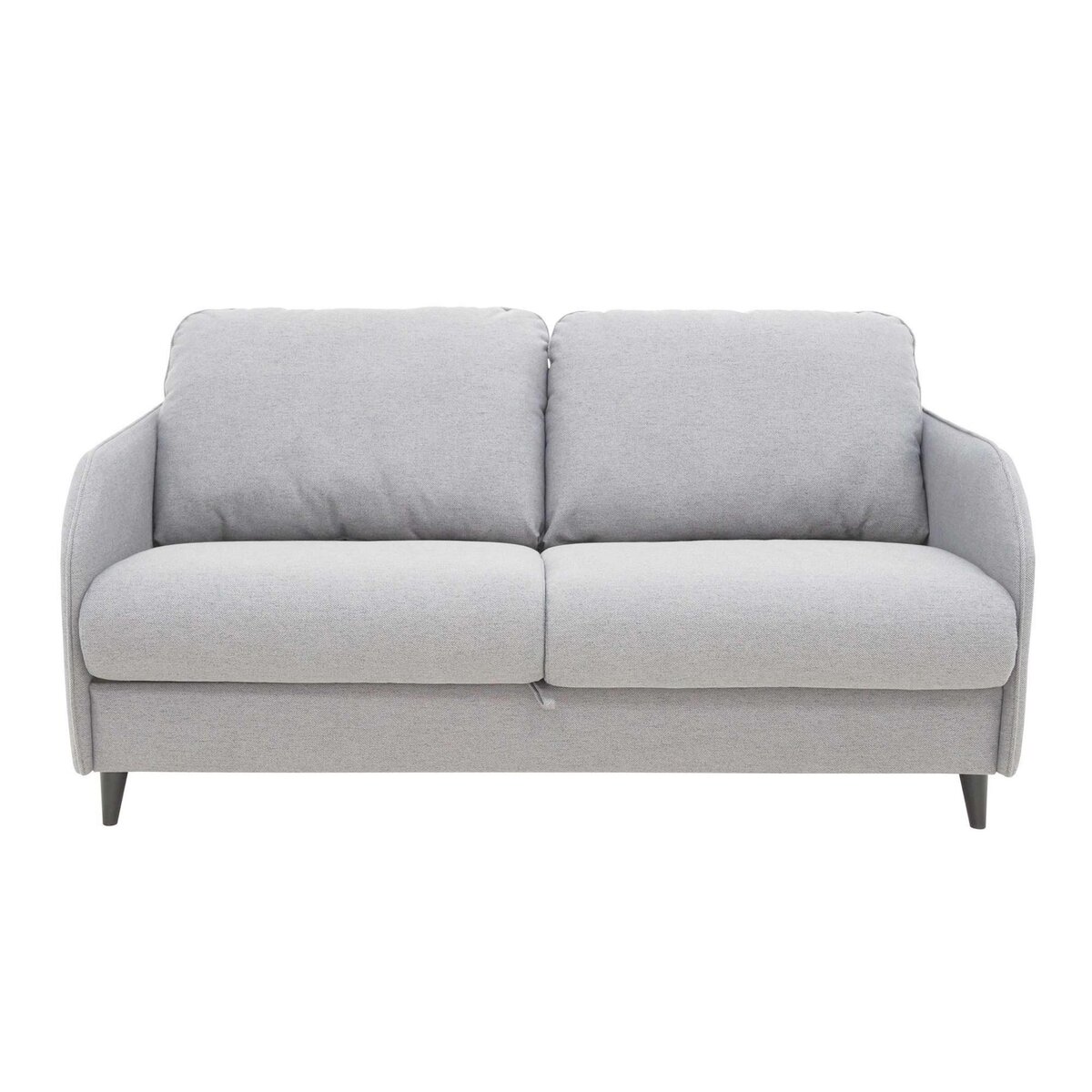 BEST MOBILIER Cosmos - canapé 3 places convertible express couchage quotidien 140 cm matelas 11 cm en tissu