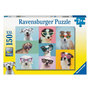 Voir la diapositive 1 : RAVENSBURGER Puzzle 150 p xxl - chiens rigolos