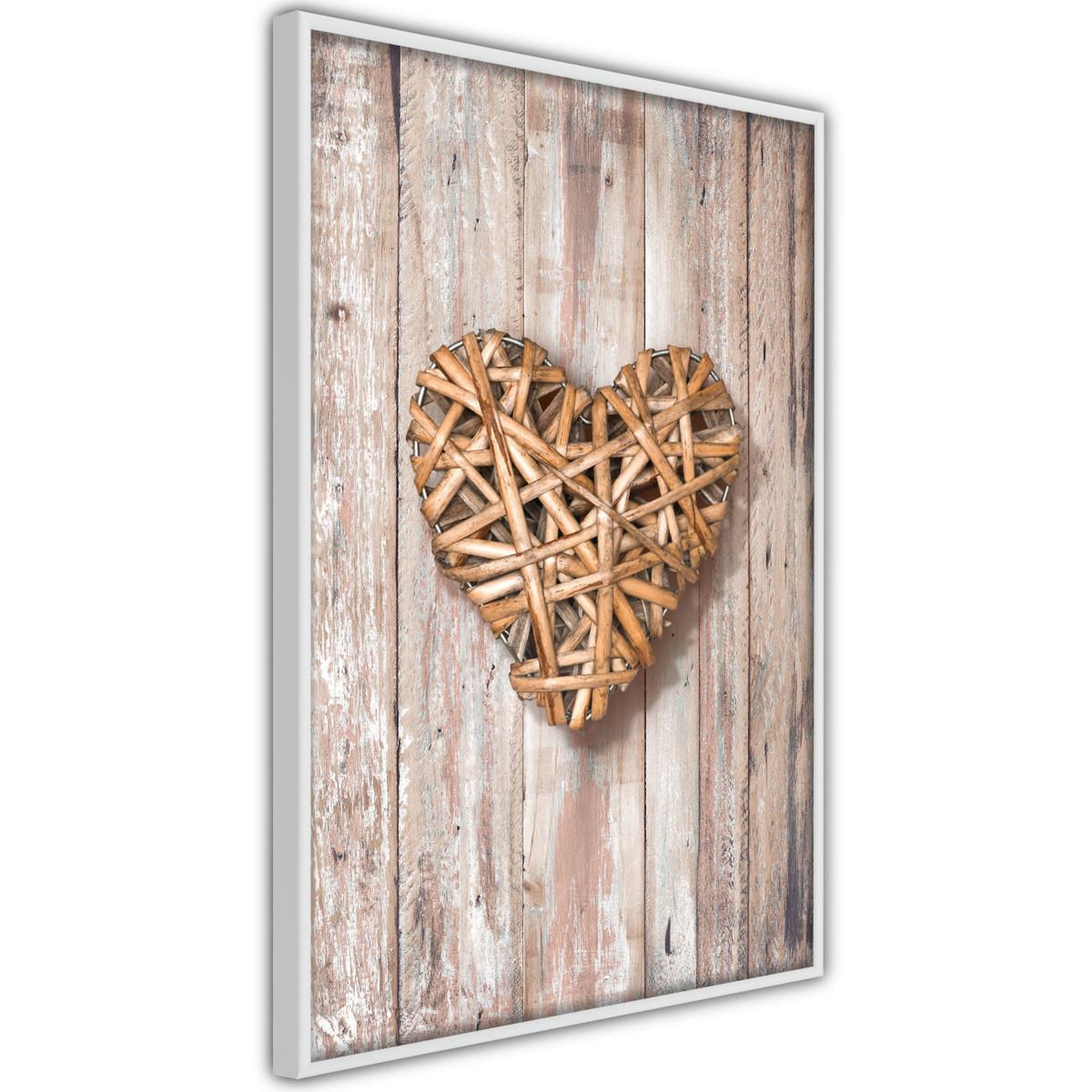 Paris Prix Affiche Murale Encadrée  Wicker Love