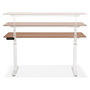 Voir la diapositive 5 : Paris Prix Bureau Design Réglable  Électrique  160cm Noyer