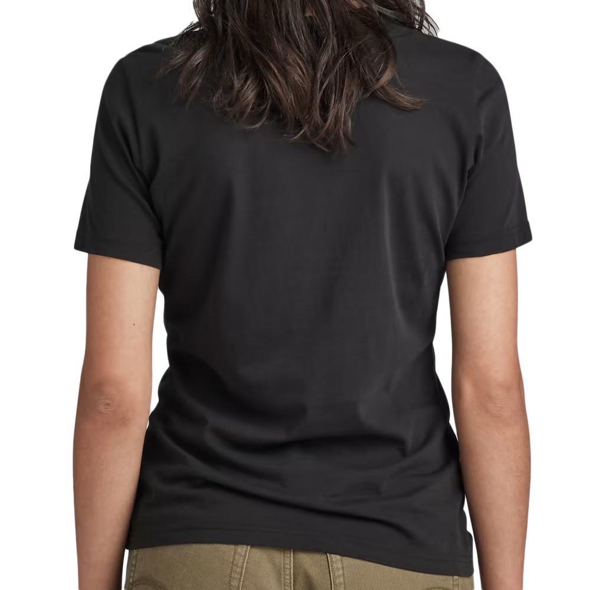 Voir la diapositive 2 : G-Star Raw T-shirt Noir Femme G-Star Raw Core