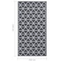 Voir la diapositive 6 : VIDAXL Tapis d'exterieur ARAKIL Noir 160x230 cm PP