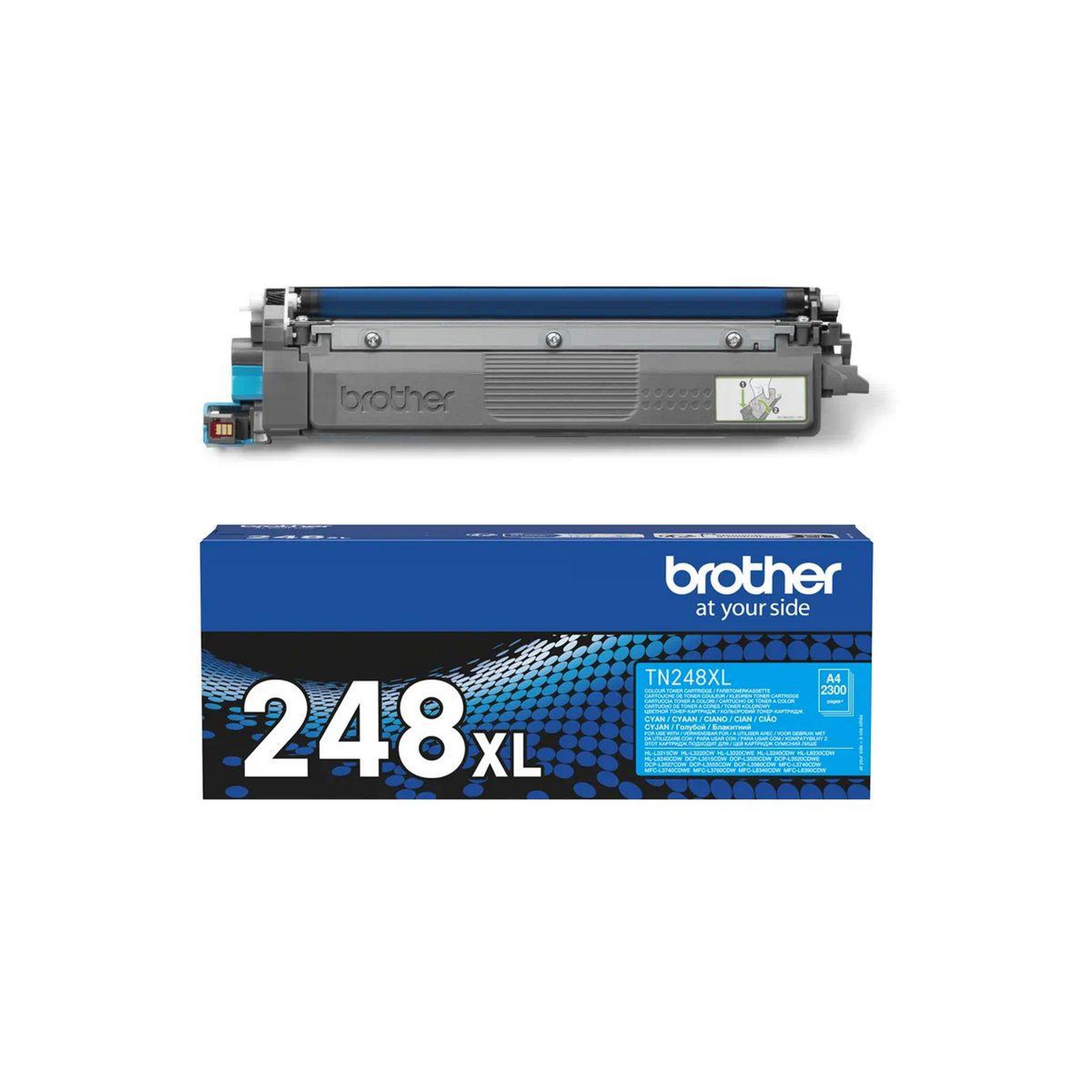 Voir la diapositive 2 : Brother Brother tn-248xlc cartouche de toner 1 pièce(s) original cyan