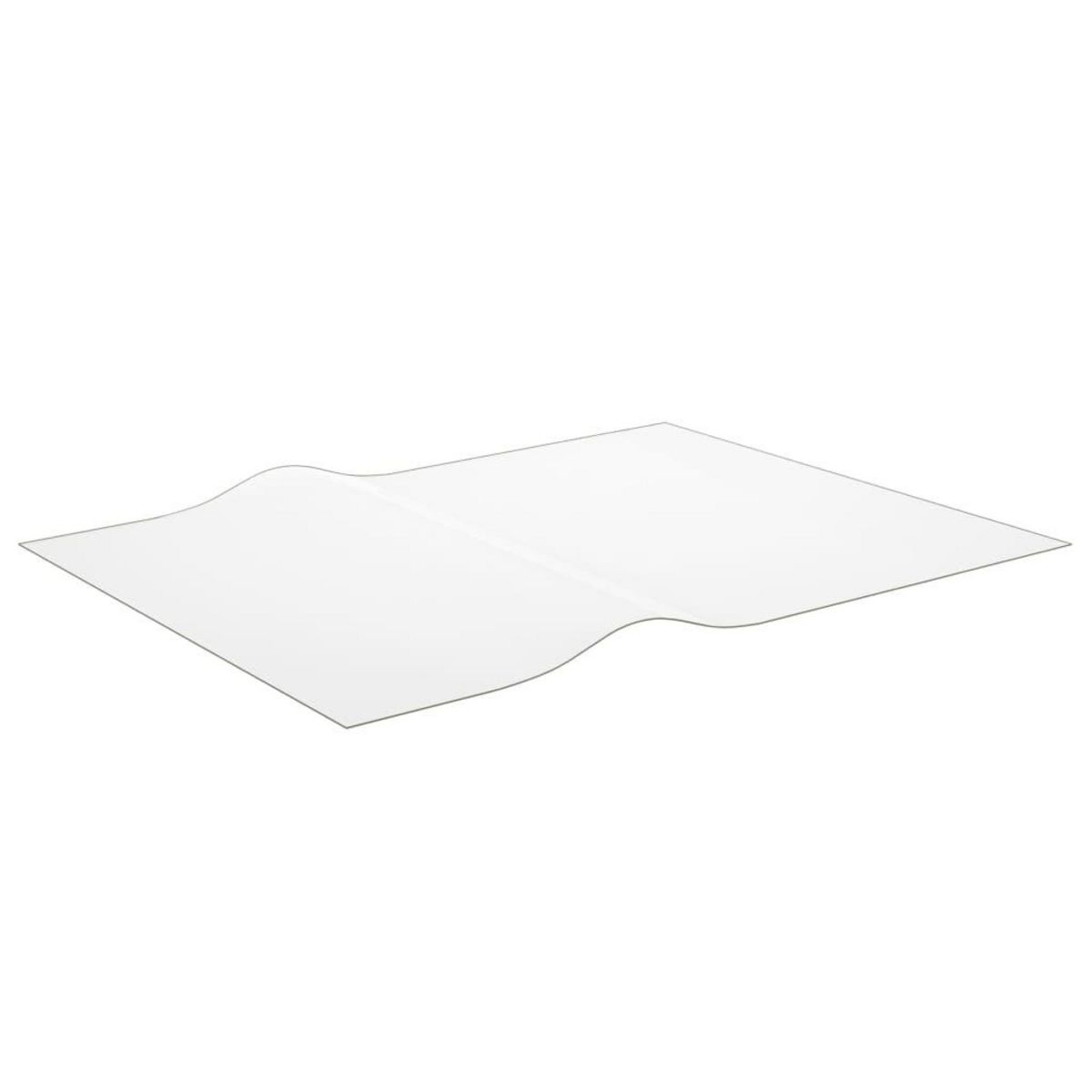 VIDAXL Protecteur de table transparent 120x90 cm 1,6 mm PVC