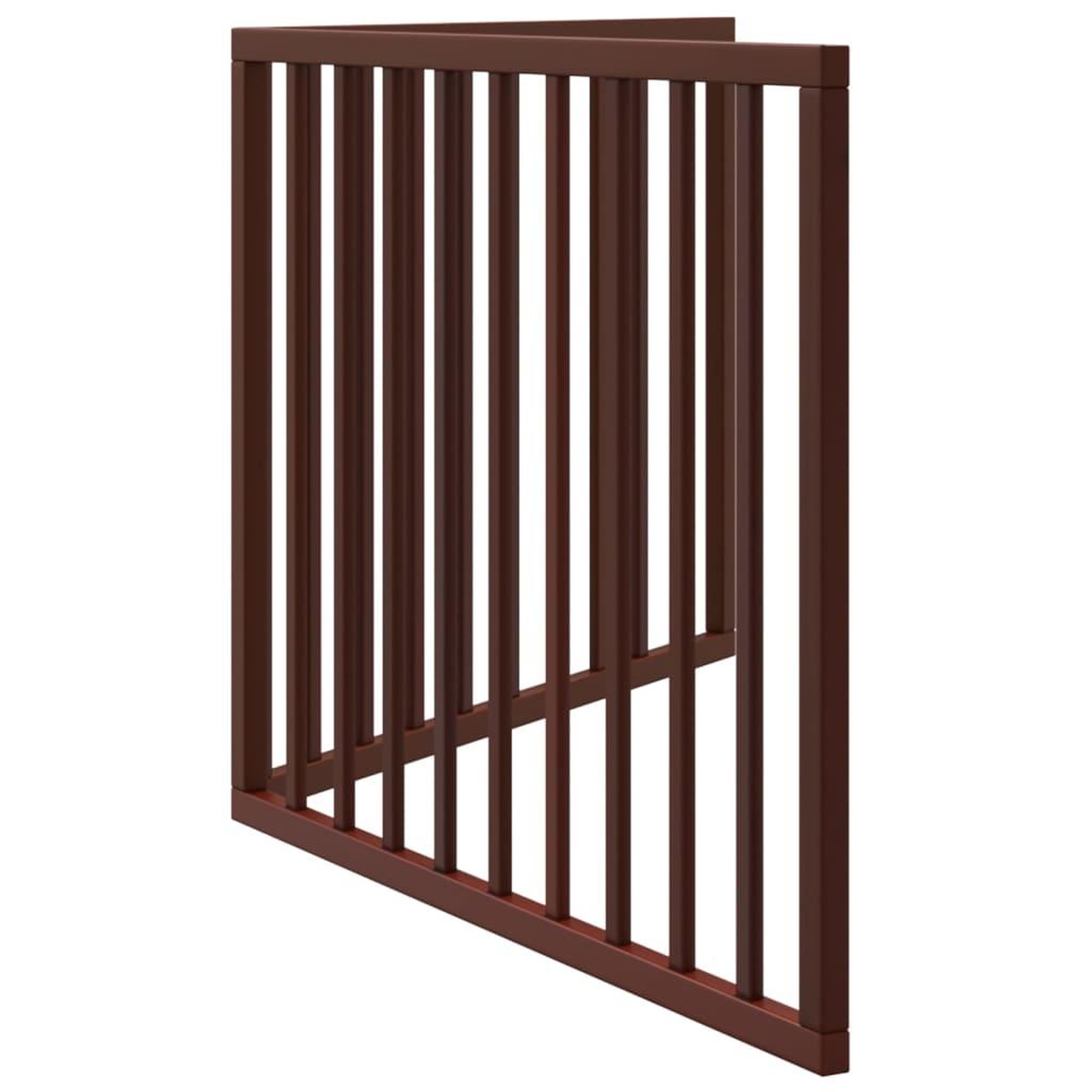 Voir la diapositive 5 : VIDAXL Barriere pour chien pliable 2 panneaux 160 cm bois de peuplier
