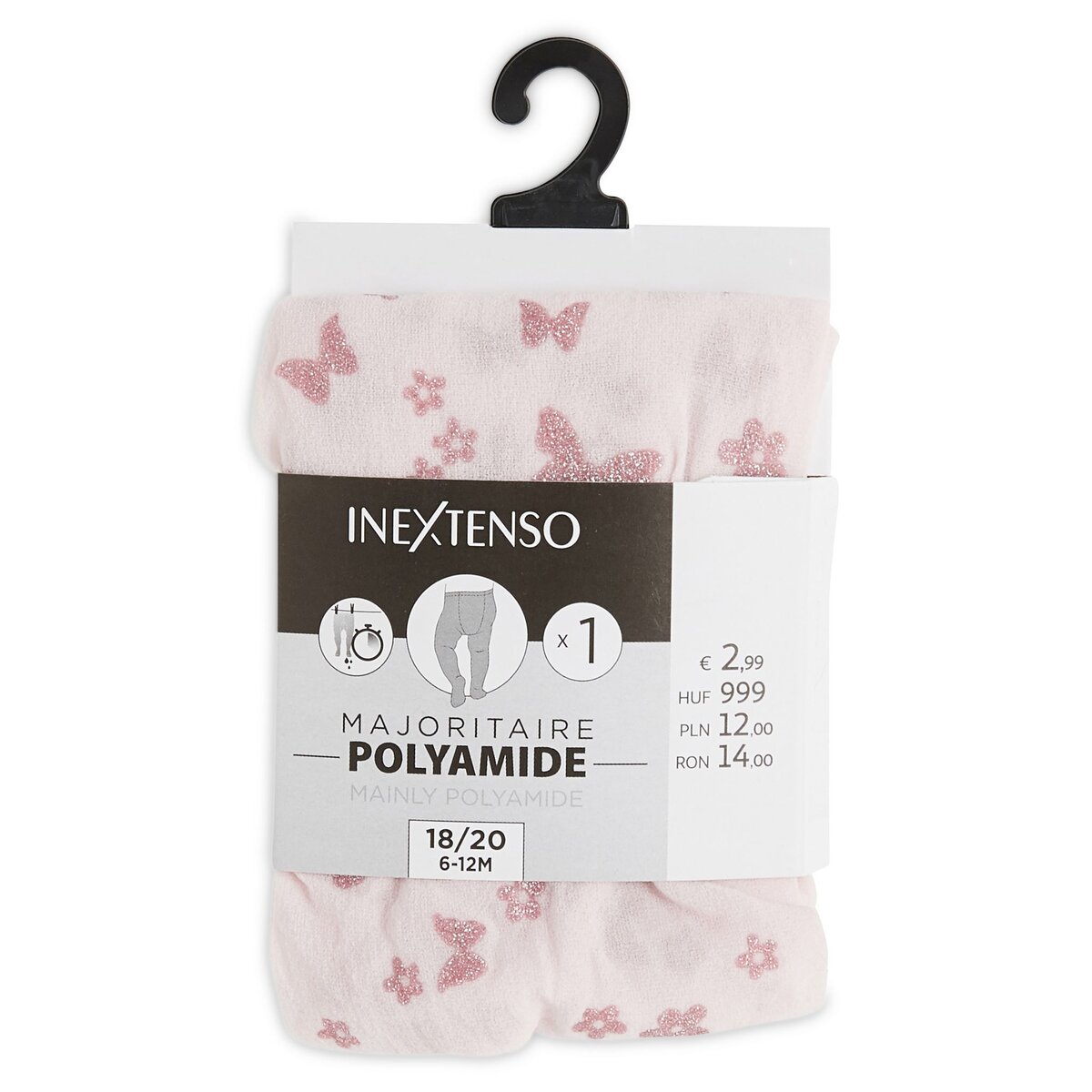 INEXTENSO Collants motif papillons bébé fille