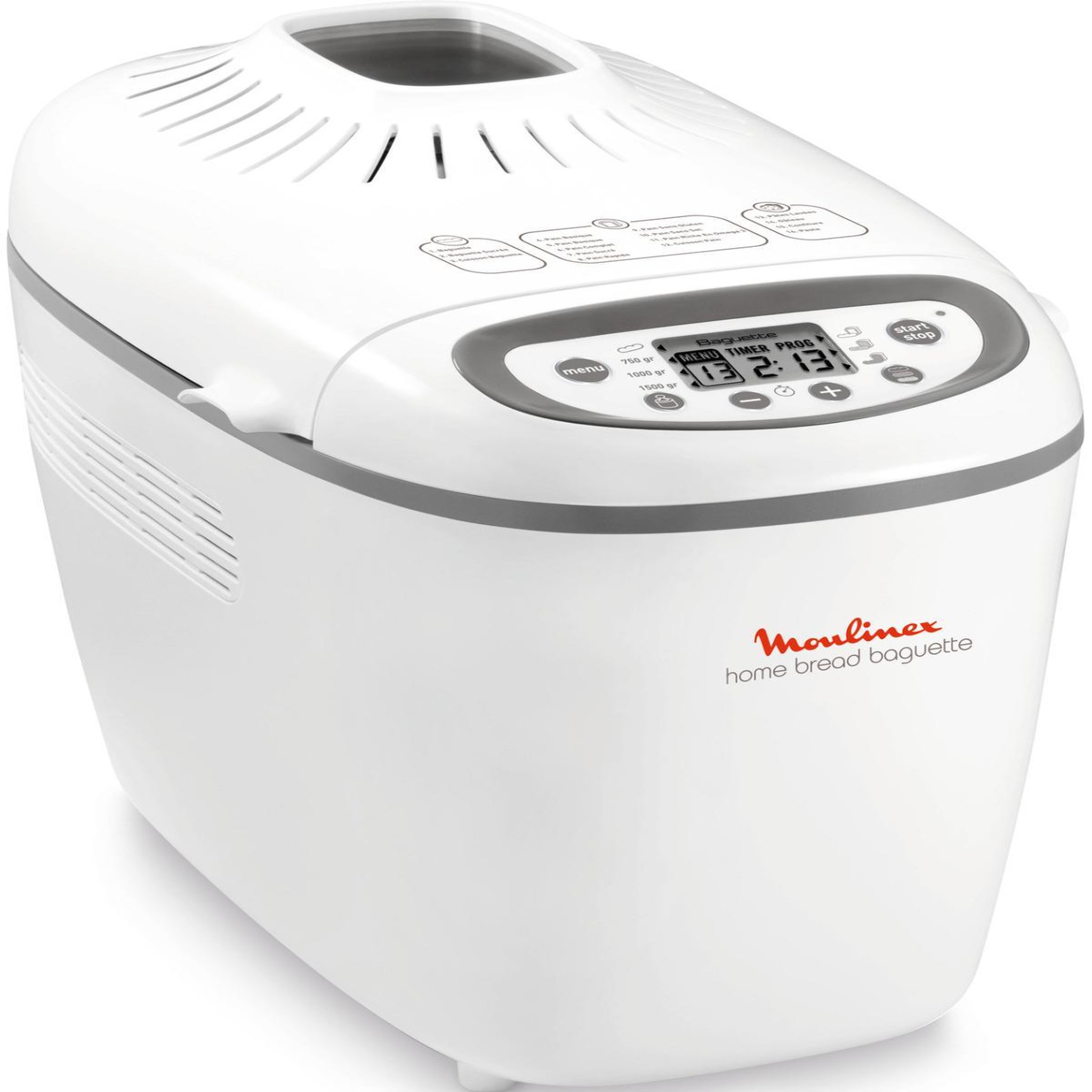 Voir la diapositive 2 : MOULINEX Machine à pain Moulinex Home Bread Baguette OW610110