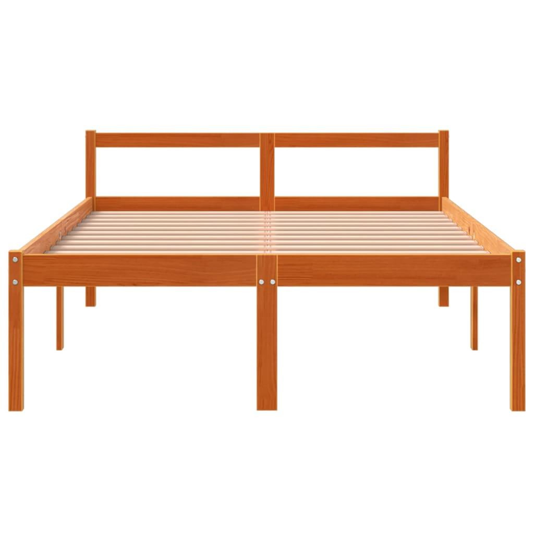 Voir la diapositive 4 : VIDAXL Lit pour personne agee sans matelas 120x190 cm bois pin massif