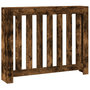 Voir la diapositive 2 : VIDAXL Cache-radiateur chene fume 104x20x82 cm bois d'ingenierie