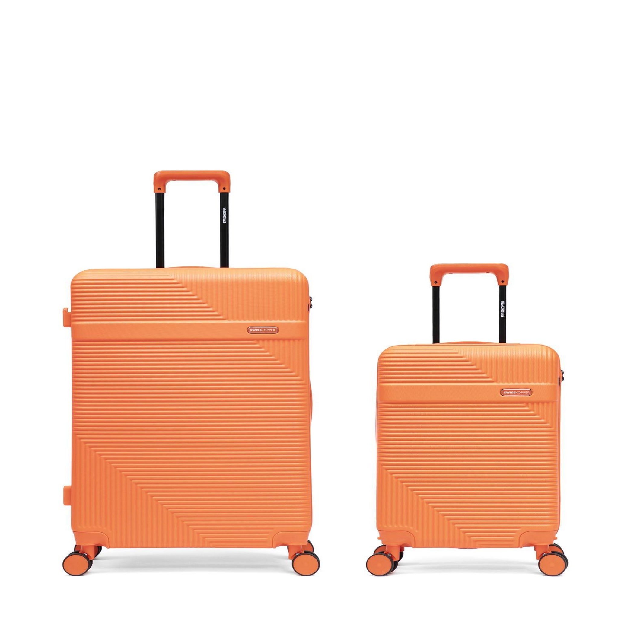 SWISS KOPPER Lot de 2 Valises Rigides Grand Format et Cabine WOHLEN
