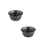 ZENKER Ensemble de 2 Moules à kouglof 18 cm Zenker Spécial Mini