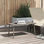 Voir la diapositive 3 : VIDAXL Table basse de jardin rectangulaire gris 80x40x37 cm rotin