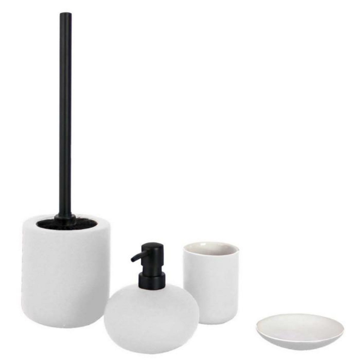 Paris Prix Gobelet Brosse à Dents  Mambo  9cm Blanc