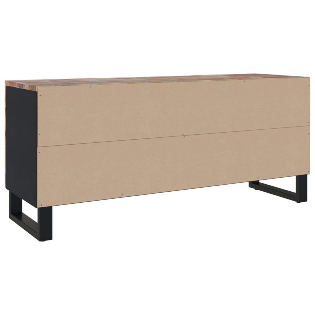 VIDAXL Meuble TV 105x33x46 cm Bois massif de recuperation