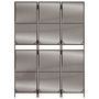 Voir la diapositive 5 : VIDAXL Cloison de separation 3 panneaux marron resine tressee