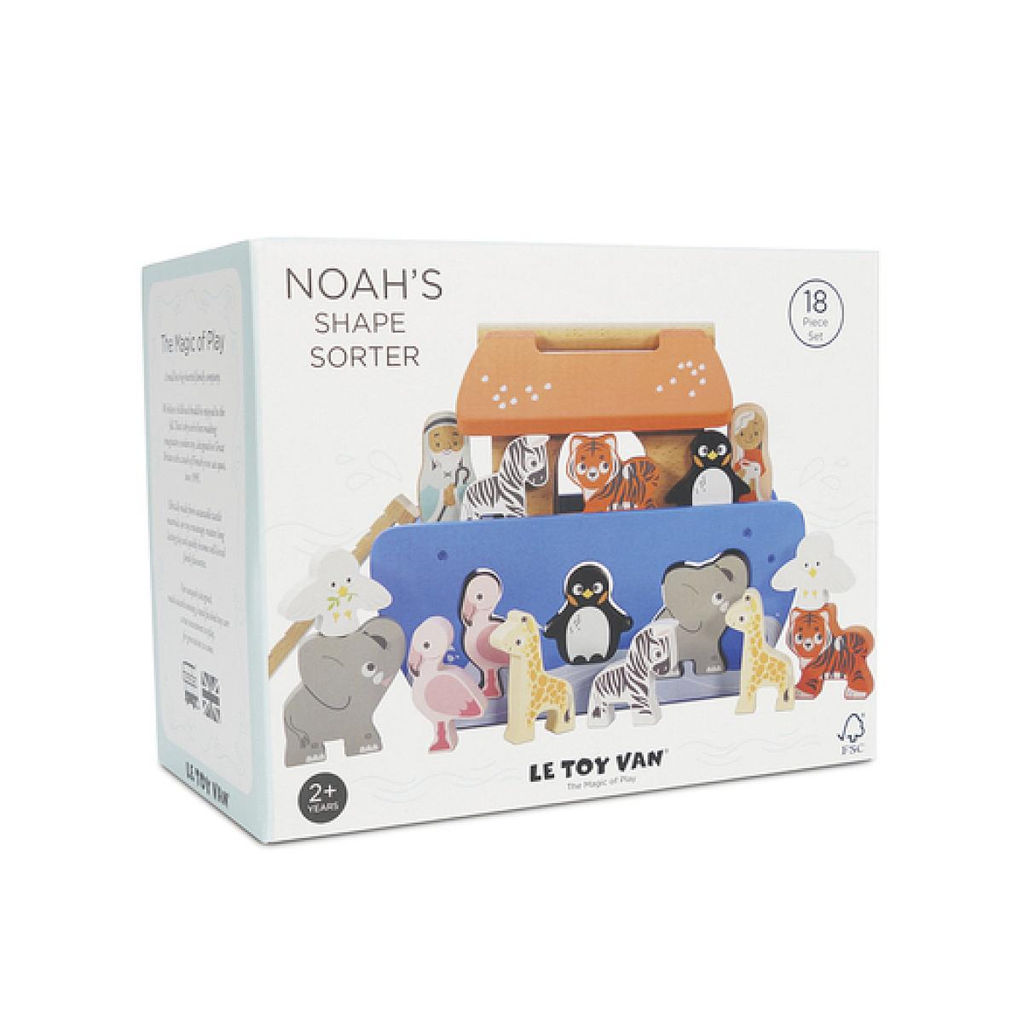 Voir la diapositive 5 : Le Toy Van L arche De Noe - Jeu d encastrement