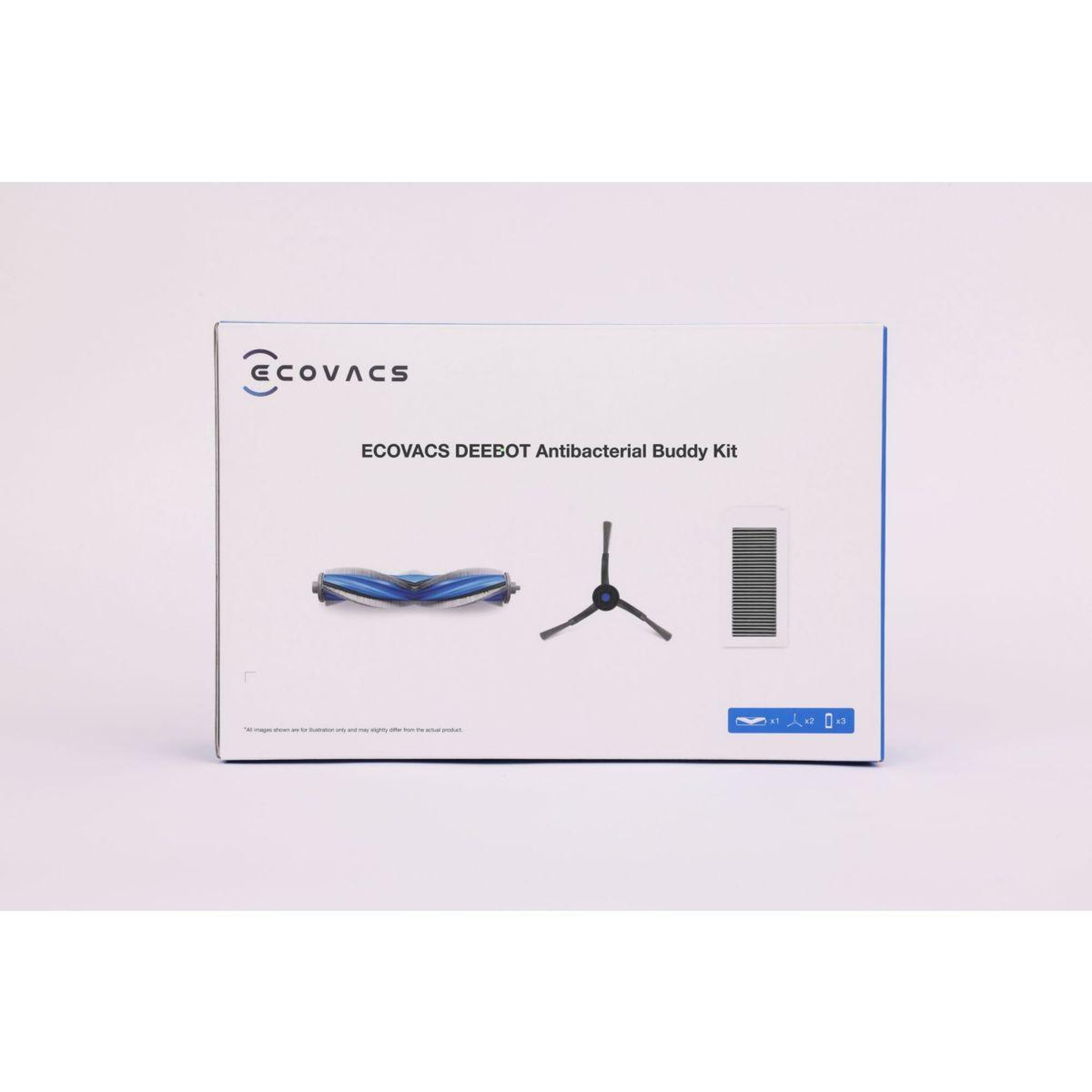 Voir la diapositive 4 : ECOVACS Kit accessoires maintenance buddy kit dkt060149 deebot x1 omni turbo