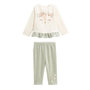 Voir la diapositive 1 : Petit Béguin Pyjama enfant 2 pièces en velours Lison