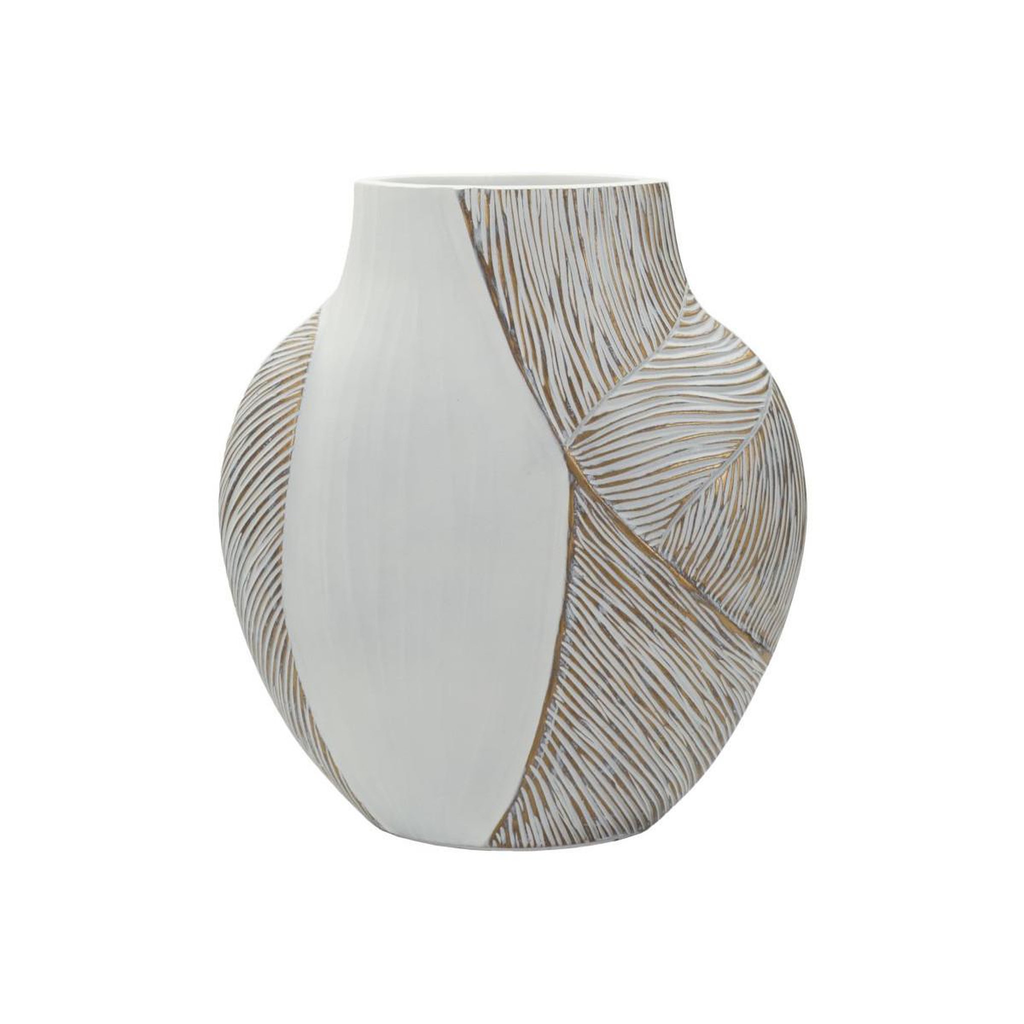 Paris Prix Vase design  hochi  31cm blanc