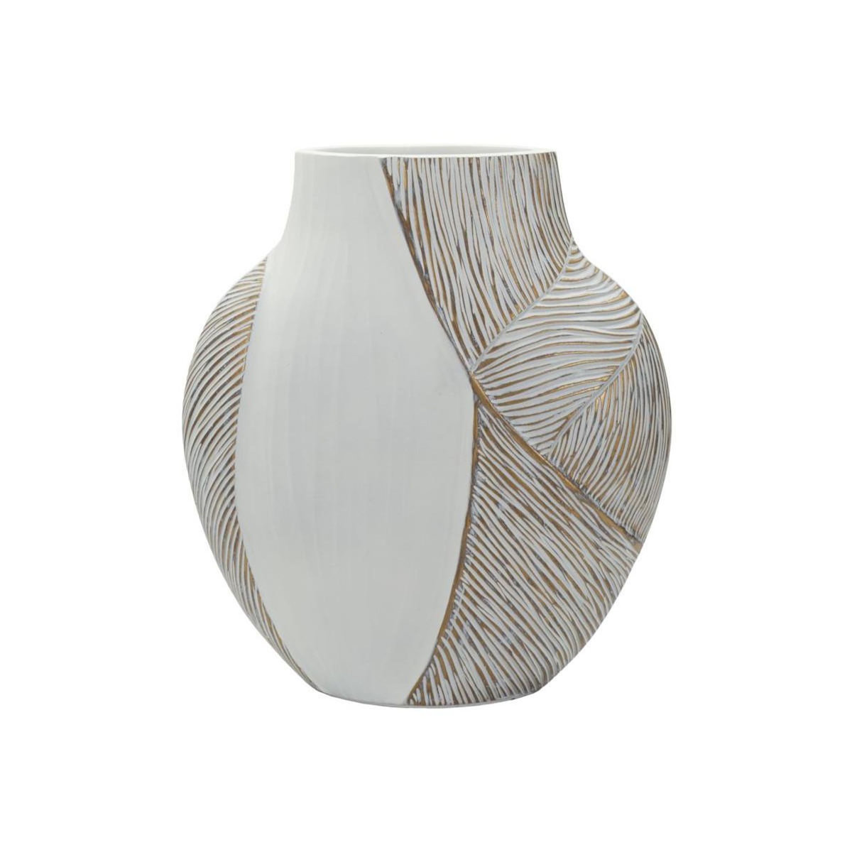 Paris Prix Vase Design  Hochi  31cm Blanc