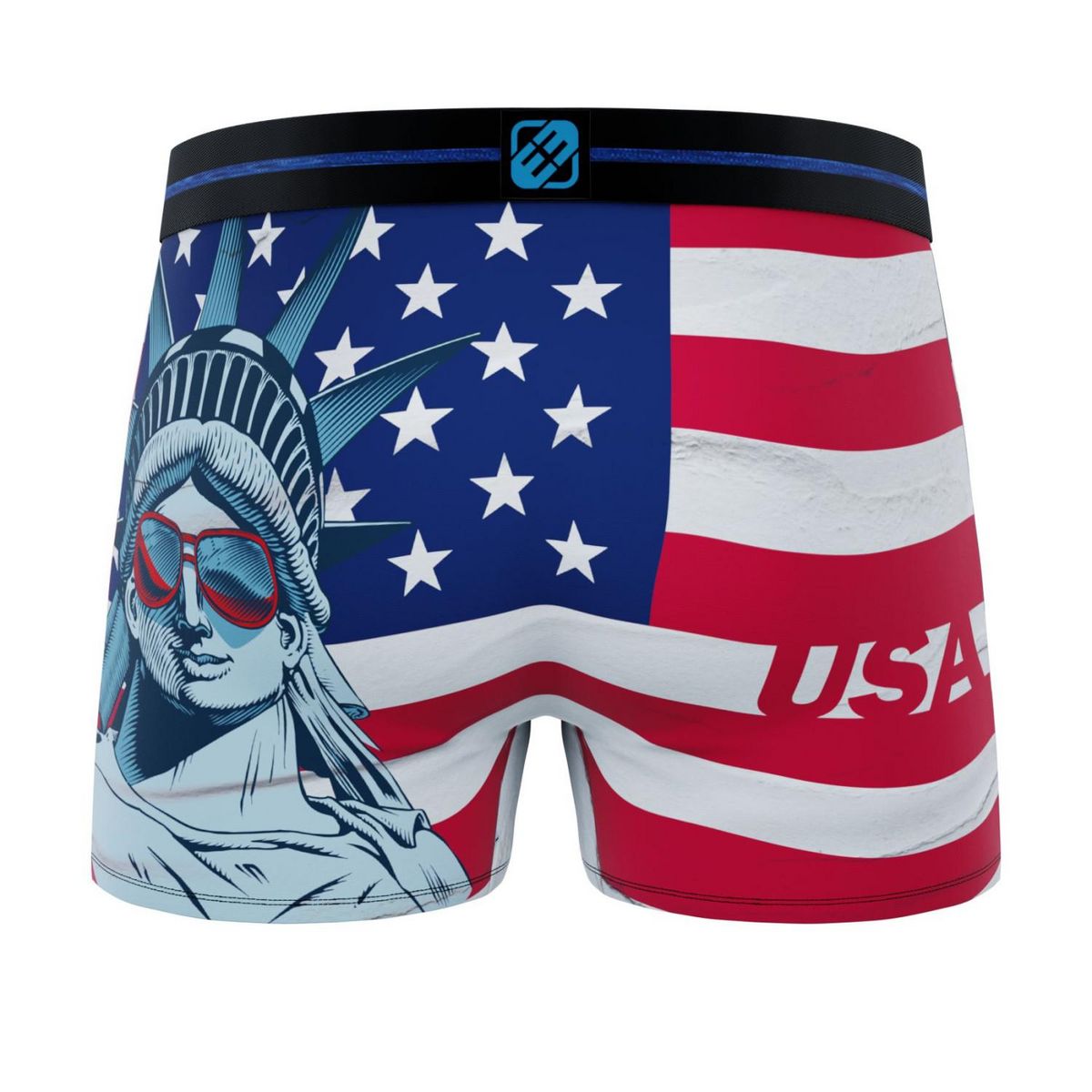 FREEGUN Lot de 3 boxers homme Usa