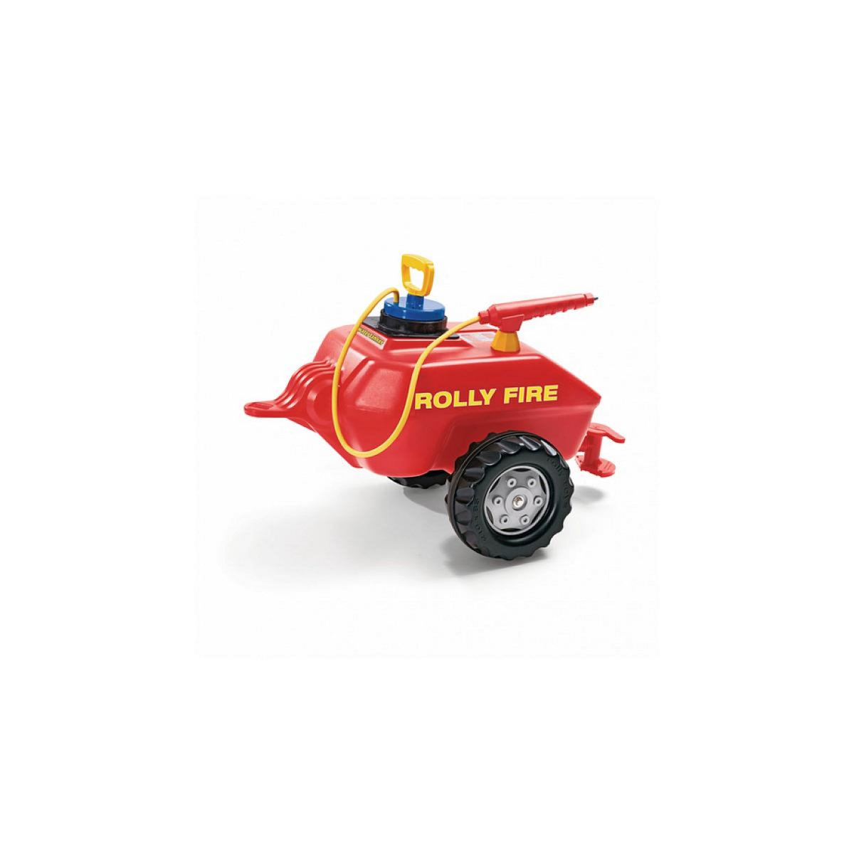 ROLLY TOYS Remorque Pompier Rolly Toys Fire pour Tracteurs à Pédales - Accessoire Coloré et Amusant