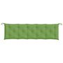 Voir la diapositive 4 : VIDAXL Coussin de banc de jardin vert melange 180x50x7 cm tissu