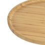 Voir la diapositive 3 : SECRET DE GOURMET Lot de 6 Assiettes  Bambou  26cm Naturel