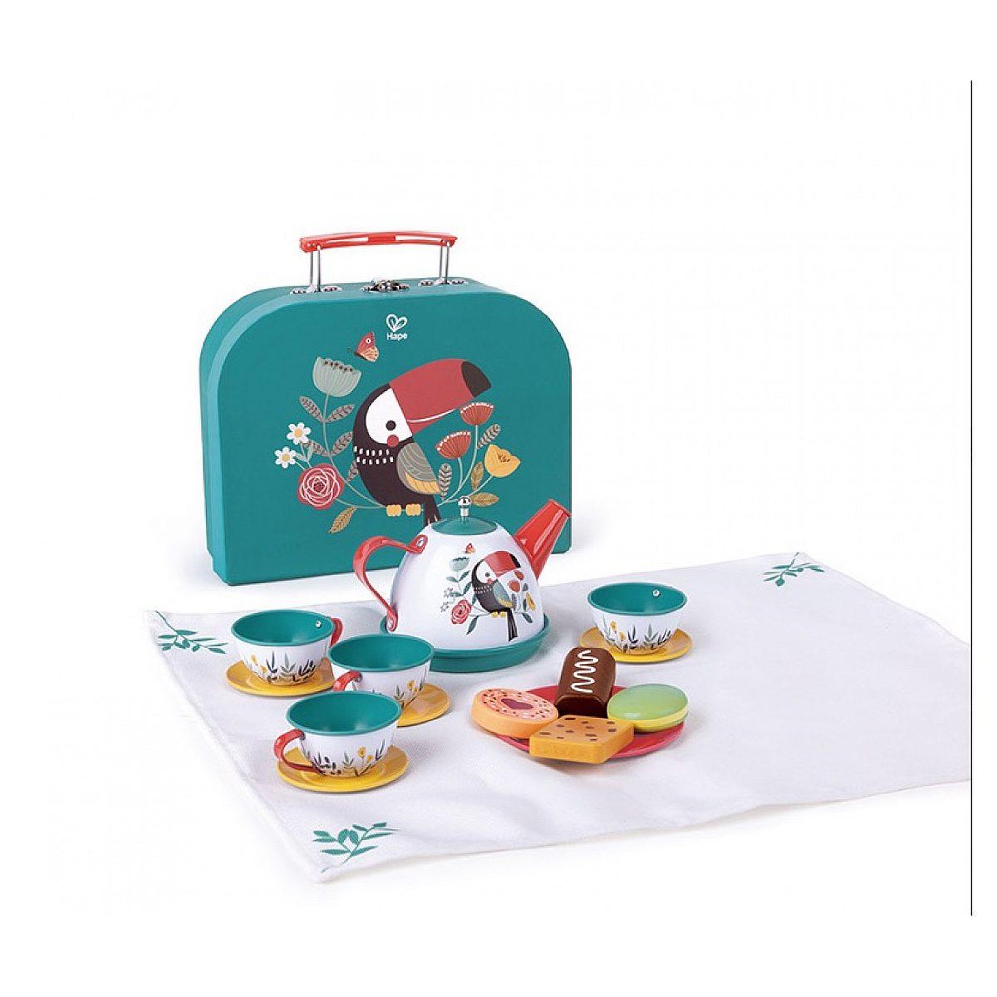 Hape Tea time - service a the avec valisette