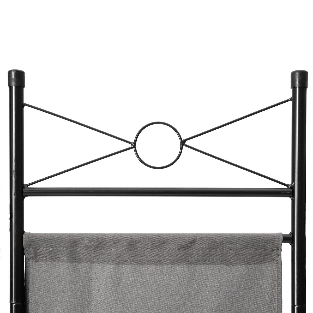 tectake Paravent modulable en 2, 3 ou 4 parties gris