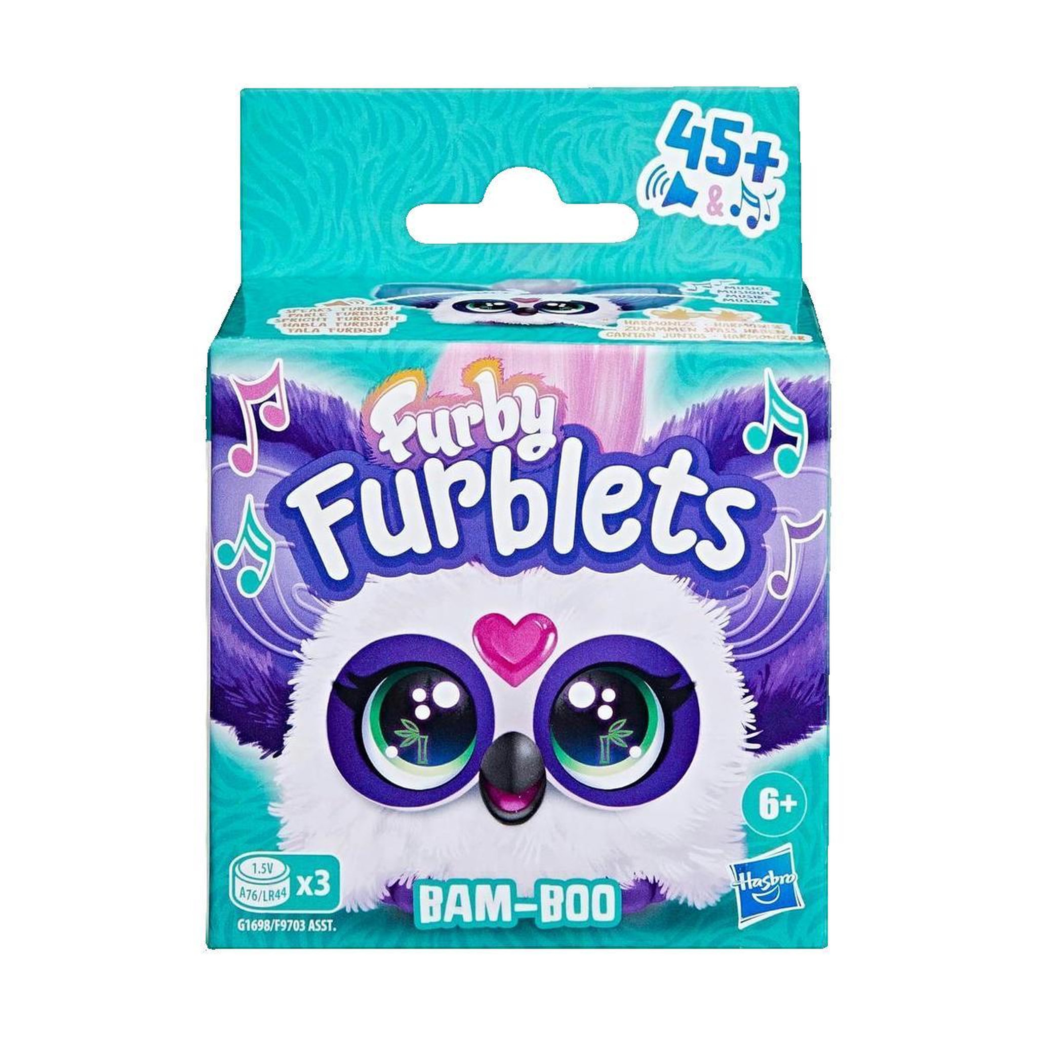 HASBRO Peluche interactive Hasbro Furby Furblets Bam-Boo blanche