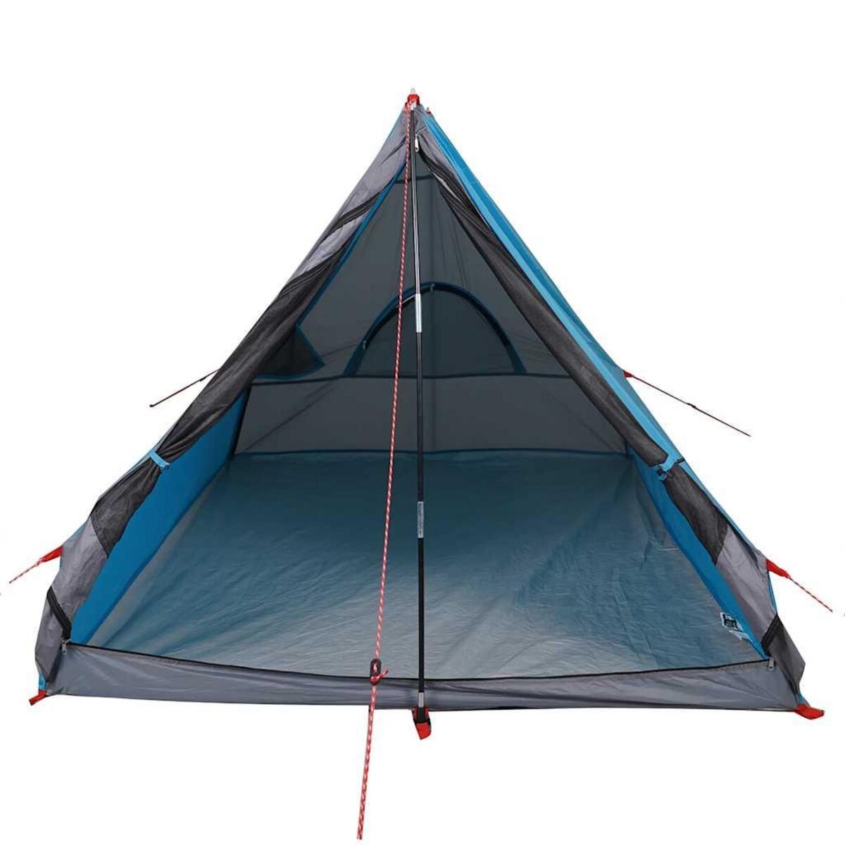 VIDAXL Tente de camping en forme de A 2 personnes bleu impermeable
