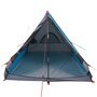 Voir la diapositive 5 : VIDAXL Tente de camping en forme de A 2 personnes bleu impermeable